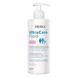 FROIKA UltraCare Fluid Ενυδατικό, Καταπραϋντικό Ελαφρύ Γαλάκτωμα Αναπλήρωσης Λιπιδίων -400ml