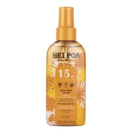 HEI POA Suncare Dry Oil SPF15, Aντηλιακό Ξηρό Λάδι Σώματος & Μαλλιών, Εμπλουτισμένο με Θρεπτική Monoi - 150ml