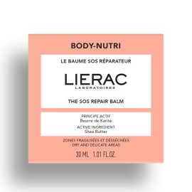 LIERAC Body - Nutri The SOS Repair Balm, Βάλσαμο SOS Επανόρθωσης Ξηρής & Ευαίσθητης Επιδερμίδας - 30ml