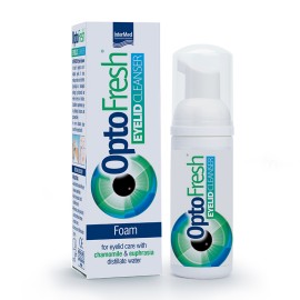 INTERMED OptoFresh Eyelid Cleanser, Αφρός Καθαρισμού Βλεφάρων - 50ml