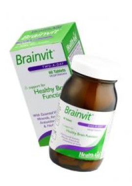 HEALTH AID Brainvit, Συμπλήρωμα Διατροφής για την Ενίσχυση της Μνήμης - 60tabs