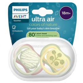PHILIPS AVENT Πιπίλα Ultra Air 18m+ SCF349/51 -2τεμ
