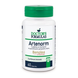 DOCTORS FORMULAS Artenorm, Συμπλήρωμα Διατροφής για Διατήρηση Φυσιολογικής Αρτηριακής Πίεσης - 60caps