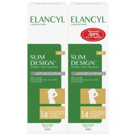 ELANCYL Slim Design 45+, Φροντίδα Κατά της Χαλάρωσης & Αναδιαμόρφωσης του Σώματος - 2 x 200ml - 50% στο 2ο προϊόν