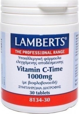 LAMBERTS Vitamin C-Time 1000mg - 30tabs