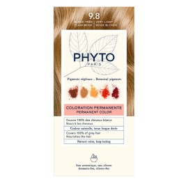 PHYTO Phytocolor Νο9.8 Very Light Beige Blonde , Μόνιμη Βαφή Μαλλιών Ξανθό Πολύ Ανοιχτό Μπεζ