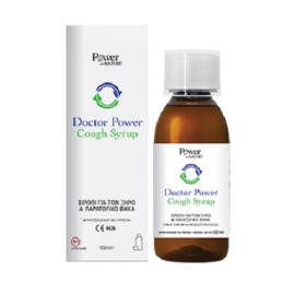 POWER OF NATURE Doctor Power Cough Syrup, Σιρόπι για Ξηρό & Παραγωγικό Βήχα - 150ml