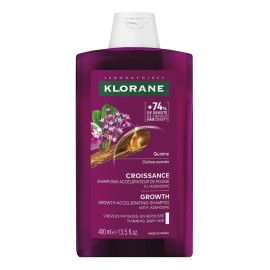 KLORANE Quinine Length, Σαμπουάν Eπιτάχυνσης της Aνάπτυξης με Αδενοσίνη και Κινίνη -400ml