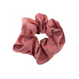 NOVITA Γυναικεία Oversize Σούρα Μαλλιών Σατέν, Ρόδι