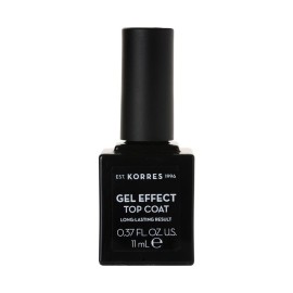 KORRES Gel Effect Βερνίκι Νυχιών Top Coat - 11ml