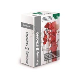 ESI Normolip 5 Strong, Συμπλήρωμα Διατροφής για τη Διατήρηση των Φυσιολογικών Επιπέδων Χοληστερόλης - 24tabs