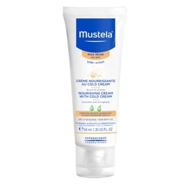 MUSTELA Nourishing Face Cream With Cold Cream, Κρέμα Ενυδάτωσης για Ξηρό Δέρμα - 40ml