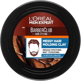 LOREAL PARIS Men Expert BarberClub Molding Clay, Πηλός για Μαλλιά & Μούσια - 75ml