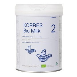 KORRES Bio Milk 2, Βιολογικό Αγελαδινό Γάλα για Βρέφη (6-12 μηνών) - 400gr