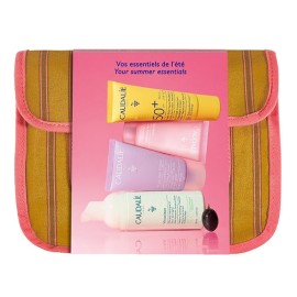 CAUDALIE Promo Summer Essentials x Maria De La Orden/ Αφρός Καθαρισμού Προσώπου -50ml & Ενυδατικό Τζελ -15ml & Αντηλιακή Κρέμα SPF50+- 20ml & Αφρόλουτρο -30ml & ΔΩΡΟ Νεσεσέρ, 1σετ