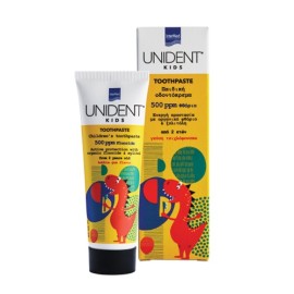 INTERMED Unident Kids Toothpaste 500 ppm, Παιδική Φθοριούχος Οδοντόκρεμα - 50ml