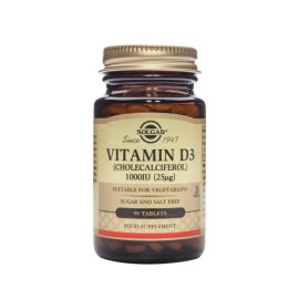 SOLGAR Vitamin D3 1000IU - 90tabs