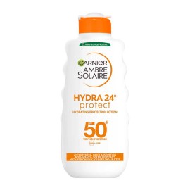 GARNIER Ambre Solaire Hydra Protect Milk SPF50+, Αντηλιακό Γαλάκτωμα Σώματος - 200ml