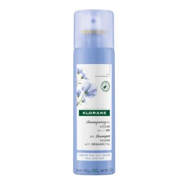 KLORANE Dry Shampoo Linum, Ξηρό Σαμπουάν Spray με Βιολογικό Λινάρι για Όγκο στα Μαλλιά - 150ml