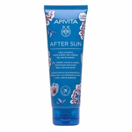 APIVITA After Sun Travel Sive Limited Edition, Δροσιστική & Καταπραϋντική Κρέμα-Gel για Πρόσωπο & Σώμα - 100ml