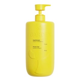 GARDEN Shower Gel Lemon & Peach Αφρόλουτρο με Άρωμα Λεμόνι & Ροδάκινο -1lt