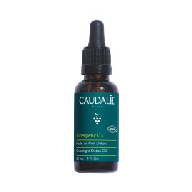 CAUDALIE Vinergetic C+ Overnight Detox Oil, Λάδι Νύχτας για Αναζωογόνηση - 30ml