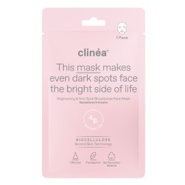 CLINEA Brightening & Anti-Spot Biocellulose Face Mask, Μάσκα Προσώπου Κατά των Κηλίδων & της Υπερμελάγχρωσης -1τεμ