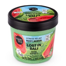 NATURA SIBERICA Organic Shop Body Scrub Lost in Bali, Scrub Σώματος με Γκουάβα -300ml