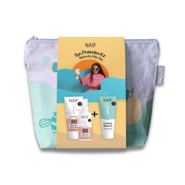 NAIF Sun Protection Kit, Mineral Sunscreen SPF50 - 100mll, Mineral Sunscreen Spray SPF50 - 100ml & ΔΩΡΟ Cooling After Sun - 100ml & Νεσεσέρ