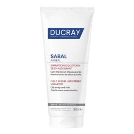 DUCRAY Sabal Shampoo, Σμηγματορρυθμιστικό Σαμπουάν Αγωγής για Λιπαρά Μαλλιά - 200ml