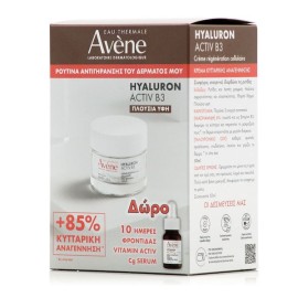 AVENE Promo Hyaluron Activ B3 / Πλούσια Υφή, Hyaluron Activ B3 Cream -50ml με ΔΩΡΟ Vitamin Activ Cg Serum -10ml