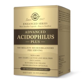 SOLGAR Advanced Acidophilus Plus - 60veg.caps