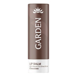 GARDEN Vitamin E & Shea Butter Lip Balm/ Chocolate, Απαλό Ενυδατικό Βάλσαμο Χειλιών που Χαρίζει Λάμψη & Θρέψη -5.2g