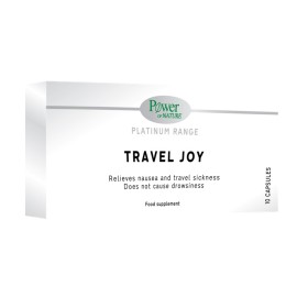 POWER OF NATURE Travel Joy, Συμπλήρωμα Διατροφής για το Ταξίδι - 10caps