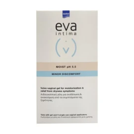 INTERMED Eva Intima Moist Gel pH 5.5, Κολπική Γέλη σε Εφαρμοστές Μιας Χρήσης - 9τεμ.