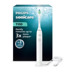 PHILIPS Sonicare 1100 Κωδ HX3901/01 Electric Toothbrush, Επαναφορτιζόμενη Ηλεκτρική Οδοντόβουρτσα για Υγιή Δόντια & Ούλα, Λευκή -1τεμ