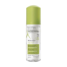 A-DERMA Biology Mousse, Ενυδατικός Προστατευτικός Αφρός Καθαρισμού - 150ml