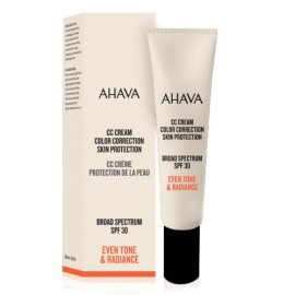 AHAVA CC Cream Color Correction Skin Protection SPF30, Κρέμα Διόρθωσης Χρώματος - 30ml