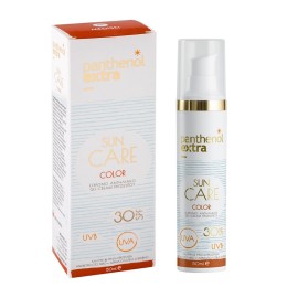 PANTHENOL EXTRA Sun Care Color Face Gel SPF30, Αντηλιακό Τζελ Προσώπου με Χρώμα - 50ml