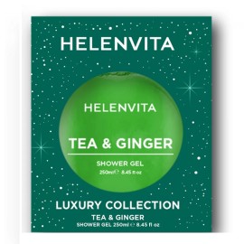 HELENVITA Luxury Collection Tea & Ginger Shower Gel, Αφρόλουτρο Καθημερινής Χρήσης - 250ml