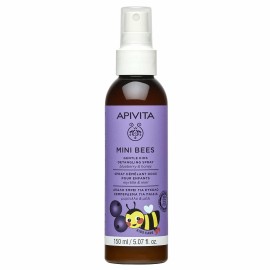 APIVITA Mini Bees Kids Detangling Spray, Απαλό Σπρέι για Εύκολο Ξεμπέρδεμα για Παιδιά - 150ml