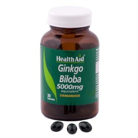 HEALTH AID Ginkgo Βiloba 5000mg - 30caps