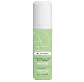 KLORANE Deodorant Spray 24h, Απαλό Αποσμητικό με Λευκή Αλθέα - 125ml