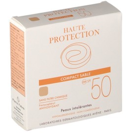 AVENE Compact Sable SPF50, Αντηλιακή Πούδρα Μη Ανεκτικού Δέρματος - 10gr