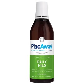 PLAC AWAY Daily Mild Στοματικό Διάλυμα, Χλωρεξιδίνη 0,014% -  500ml