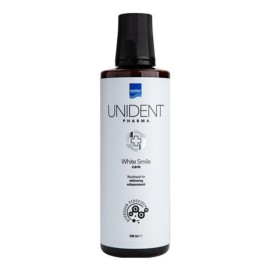 INTERMED Unident Pharma Mouthwash White Smile, Στοματικό Διάλυμα για Λεύκανση -500ml