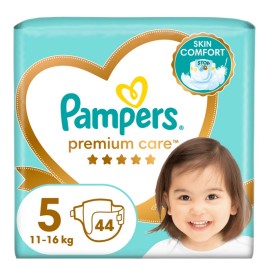 PAMPERS Premium Care No 5 (11-16 Kg) - 44τεμ