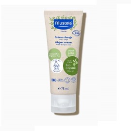 MUSTELA Organic Certified Diaper Cream, Βιολογικά Πιστοποιημένη Κρέμα Αλλαγής Πάνας με Βιολογικό Ελαιόλαδο - 75ml