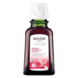 WELEDA Ratanhia Mouthwash, Στοματικό Διάλυμα με Εκχύλισμα Ρατάνιας για Ενδυνάμωση των Ούλων με Τάση να Ματώνουν -50ml