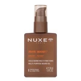 NUXE Men [Boost] 3 Multi-Purpose Beard Oil, Λάδι Πολλαπλών Λειτουργιών για τα Ανδρικά Γένια -30ml